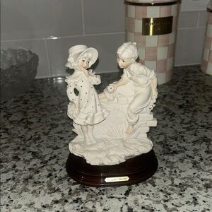 Armani Collezioni Porcelain Figurine in Cream and Brown